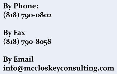 Contact McCloskey Consulting